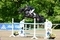 Joe Trunkfield Wins From the Front in the Redpost Equestrian Senior Foxhunter Second Round at South View